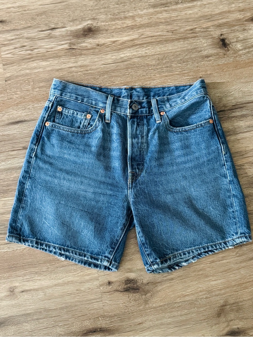 Levi's Blue Denim Women's Shorts